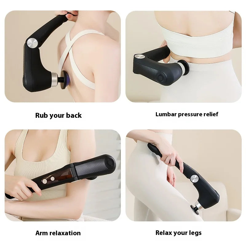 AngleGun™ – Adjustable Multi-Angle Massage Gun